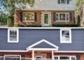 Picking Blue Exterior Siding with Red Brick - Home with Keki