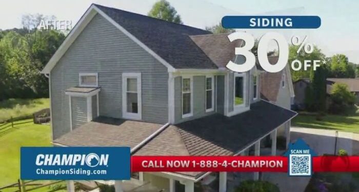 Champion Siding TV Spot, 'Transform Your Home: 30% off Your Project ...